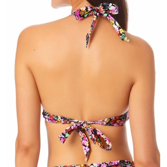 🎉Host Pick🎉 California Waves for Macys Strappy Push Up Swim Top - Picture 2 of 6